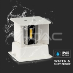 12W Стенна Лампа Bridgelux Чип Бяла Квадрат 3000К