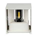 12W Стенна Лампа Bridgelux Чип Бяла Квадрат 3000К