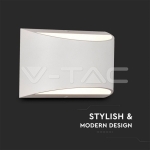 10W Стенна Лампа Bridgelux Чип Бяла 4000К IP54