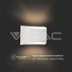 10W Стенна Лампа Bridgelux Чип Бяла 4000К IP54