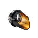 GU10 Корпус Кръг Черен