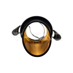 GU10 Корпус Кръг Черен