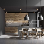 GU10 Корпус Кръг Черен