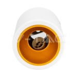 Външен Корпус GU10 Кръг Бял