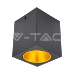 Външен Корпус GU10 Квадрат Черен