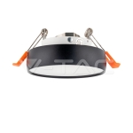 GU10 Корпус Бяла Рамка + Бял Рефлектор