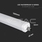 LED Влагозащитено тяло AL/PC G-Серия 1500mm 48W 4000K 120 lm/W