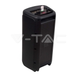 400W Колона С Жичен Микрофон Дистанционно 2x6.5 inch