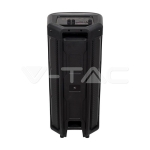 600W Колона С Жичен Микрофон Дистанционно 2x8 inch