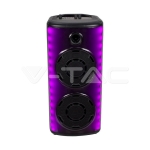 600W Колона С Жичен Микрофон Дистанционно 2x8 inch