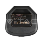 600W Колона С Жичен Микрофон Дистанционно 2x8 inch