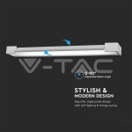 18W ЛЕД Стенна Лампа Бяла IP44 3000K