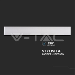 20W ЛЕД Стенна Лампа Бяла IP44 3000K