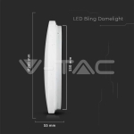 12W LED Плафон Звезди Ф300 3в1 Сменяем Спектър