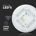36W LED Плафон Звезди Ф450 3в1 Сменяем Спектър