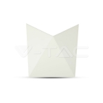 5W Стенна Лампа Бяла IP65 Една Посока 3000К