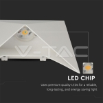 5W Стенна Лампа Бяла IP65 Една Посока 3000К