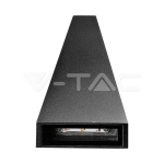 6W Стенна Лампа Черна IP65 Две Посоки 3000К