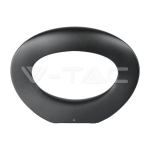 10W Стенна Лампа Черно Тяло 3000К