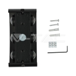 6W Стенна Лампа Пясъчно Черно Тяло 3000К IP54