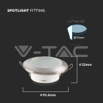 GU10 Корпус Кръг Сатен Никел