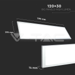 LED Панел 29W 1200x300mm A++ 4000K Вкл. Драйвер 6БР/СЕТ