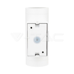 GU10 Корпус Кръг Бял