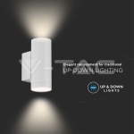 GU10 Корпус Кръг Бял