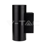 GU10 Корпус Кръг Черен