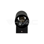 GU10 Корпус Кръг Черен