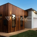 GU10 Корпус Кръг Черен