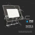 100W LED Прожектор Черно Тяло 3000K