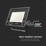 200W LED Прожектор Черно Тяло 6500K