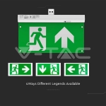 4в1 Евакуационна Тебела Тест Бутон Дистанционно 6400К