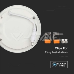 18W LED Premium Панел Кръг 4000K