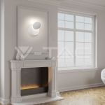 5W Аплик Bridglux Чип Бяло Тяло Кръг 4000K