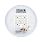 12W LED Плафон Мат Ф300 3 в 1 Сменяем Спектър
