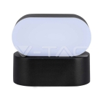 5W Стенна Лампа Черна IP65 Подвижна 4000К