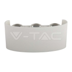 5W Стенна Лампа Пясъчно Бяло Тяло 4000К IP54