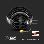 LED Луна SAMSUNG Чип 20W Рефлоктор COB Черна 6400К