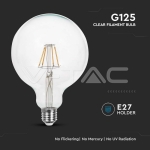 LED Крушка 10W Filament E27 G125 4000K