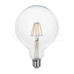 LED Крушка 10W Filament E27 G125 4000K