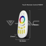 Тъч Дистанционно RGB Бяло Бяло