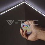 Тъч Дистанционно RGB Бяло Бяло