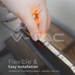 2.4W 1MТяло 2835 4XААА Батерия Сензор 4000К