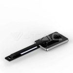 5W Настолна Лампа 3в1 Безжично Зареждане GSM Черна Правоъгълна Основа