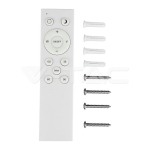 30W 60W30W LED Дизайнерски Плафон Дистанционно Димиращ Ринг Ф555