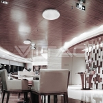 20W-40W-20W LED Дизайнерски Плафон Дистанционно Сменяем Сп. Вълни