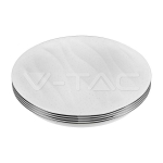 20W-40W-20W LED Дизайнерски Плафон Дистанционно Сменяем Сп. Вълни