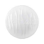 30W 60W30W LED Дизайнерски Плафон Дистанционно Сменяем Сп. Вълни